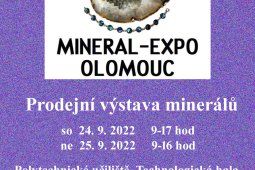 Mineral expo Olomouc 24.-25.září 2022