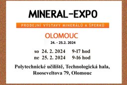 MINERAL-EXPO Olomouc 24.-25.2.2024
