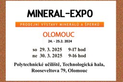 MINERAL-EXPO Olomouc 29.-30.3.2025