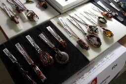"Minerály Brno 25.-26.5.2019". Vystavovala jsem své šperky, Electroforming, v Brně. 