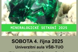 MINERALOGICKÉ SETKÁNÍ-Ostrava 4.10. 2025