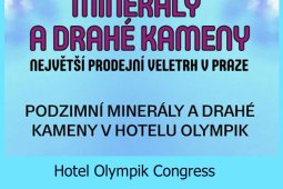 MINERÁLY A DRAHÉ KAMENY TRADIČNÍ VELETRH - podzim 11.-12.10. 2025