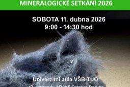 MINERALOGICKÉ SETKÁNÍ-Ostrava 11.4. 2026