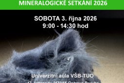 MINERALOGICKÉ SETKÁNÍ-Ostrava 3.10 2026