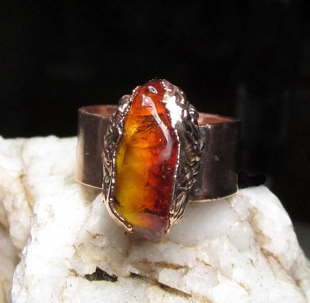 *Prsten JANTAR - "Princezna"