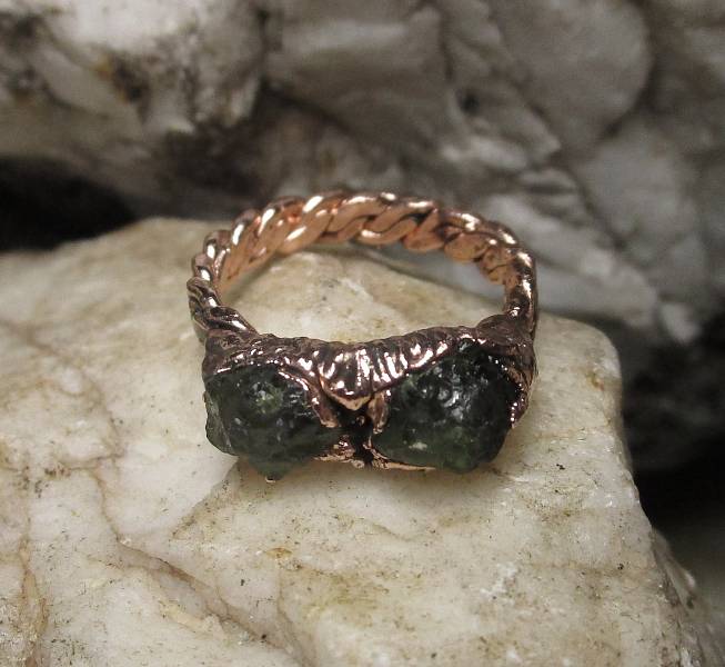 *Prsten Turmalín - "Očka"