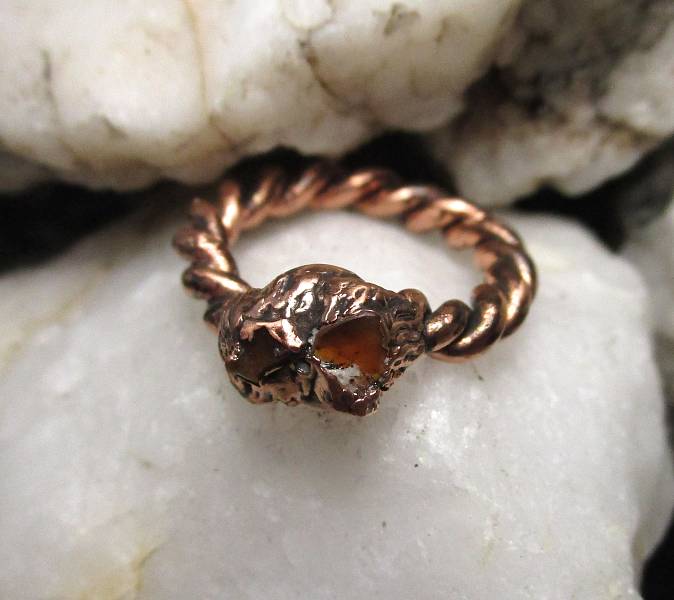 *Prsten OHNIVÝ OPÁL - Tenzor