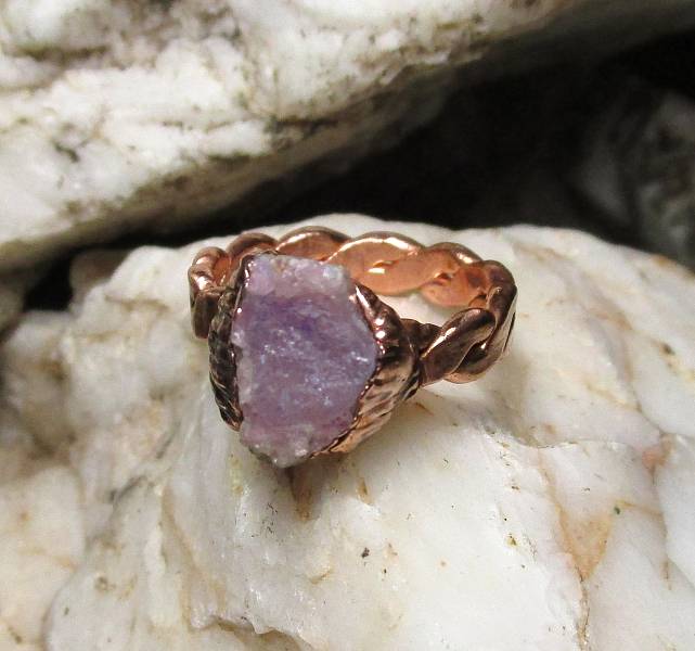 Prsten  RUBELIT - "Copánek"