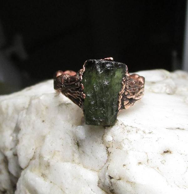 Prsten VLTAVÍN - "Copánek"